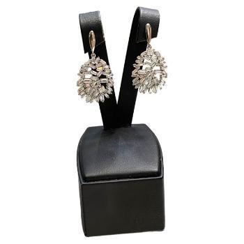 Silver earrings