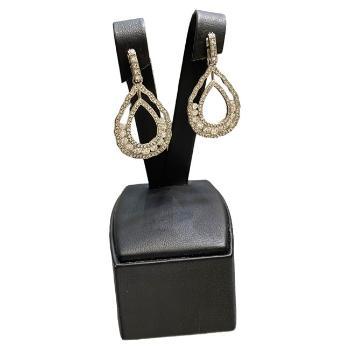 Silver earrings
