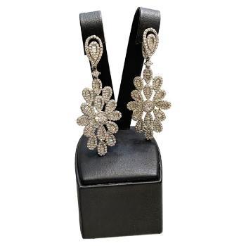 Silver earrings