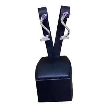 Silver earrings