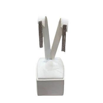 Silver earrings