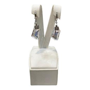 Silver earrings
