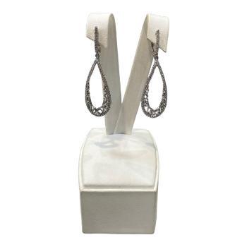 Silver earrings