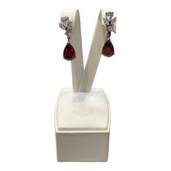 Silver earrings