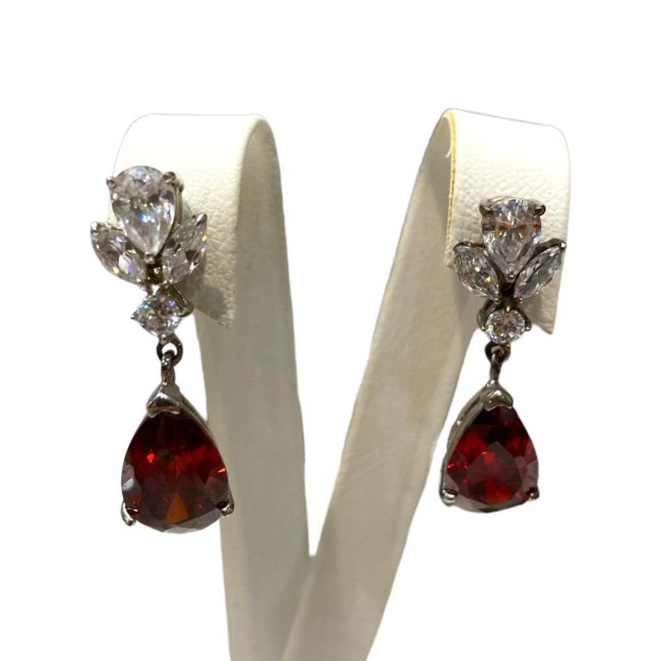 Silver earrings — image 3