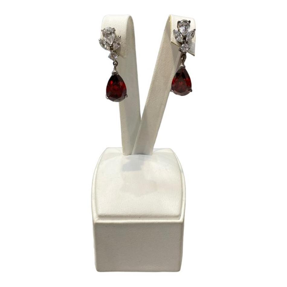 Silver earrings — image 2