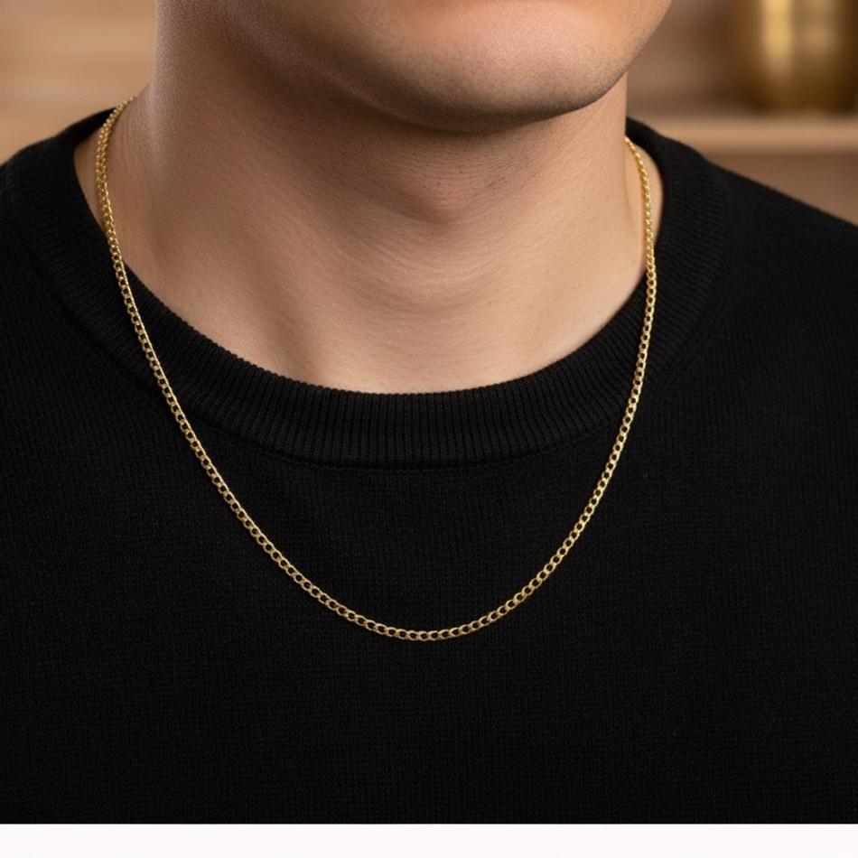 Golden necklace — image 3