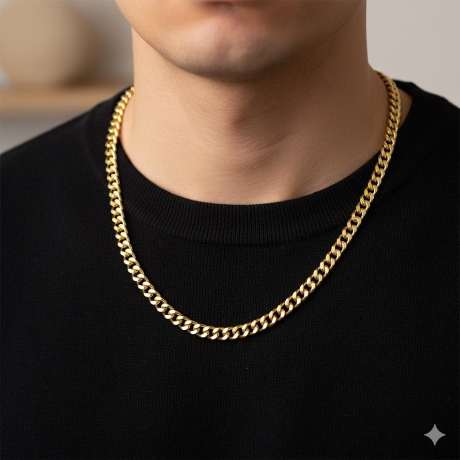 Golden necklace — image 3