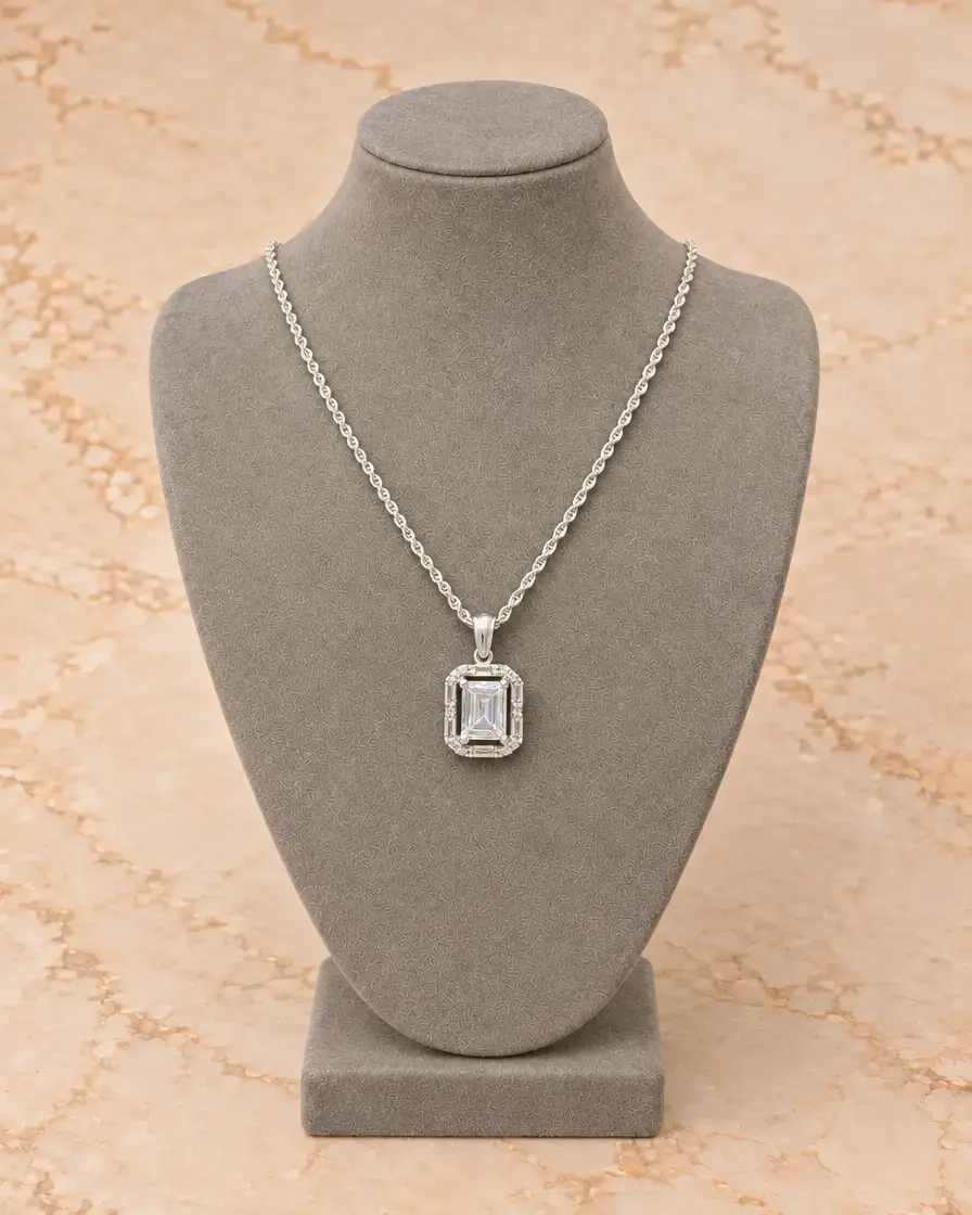 Silver necklace