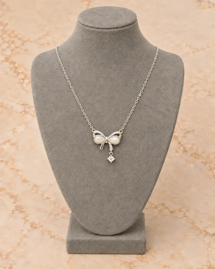 Silver necklace