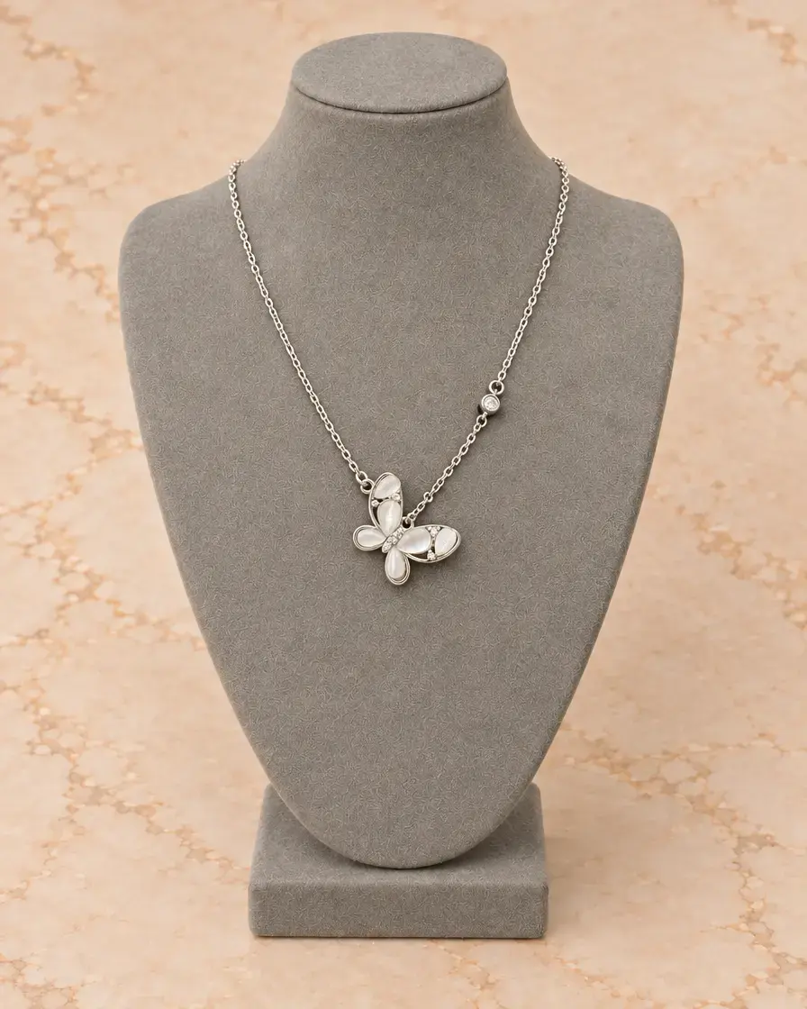 Silver necklace