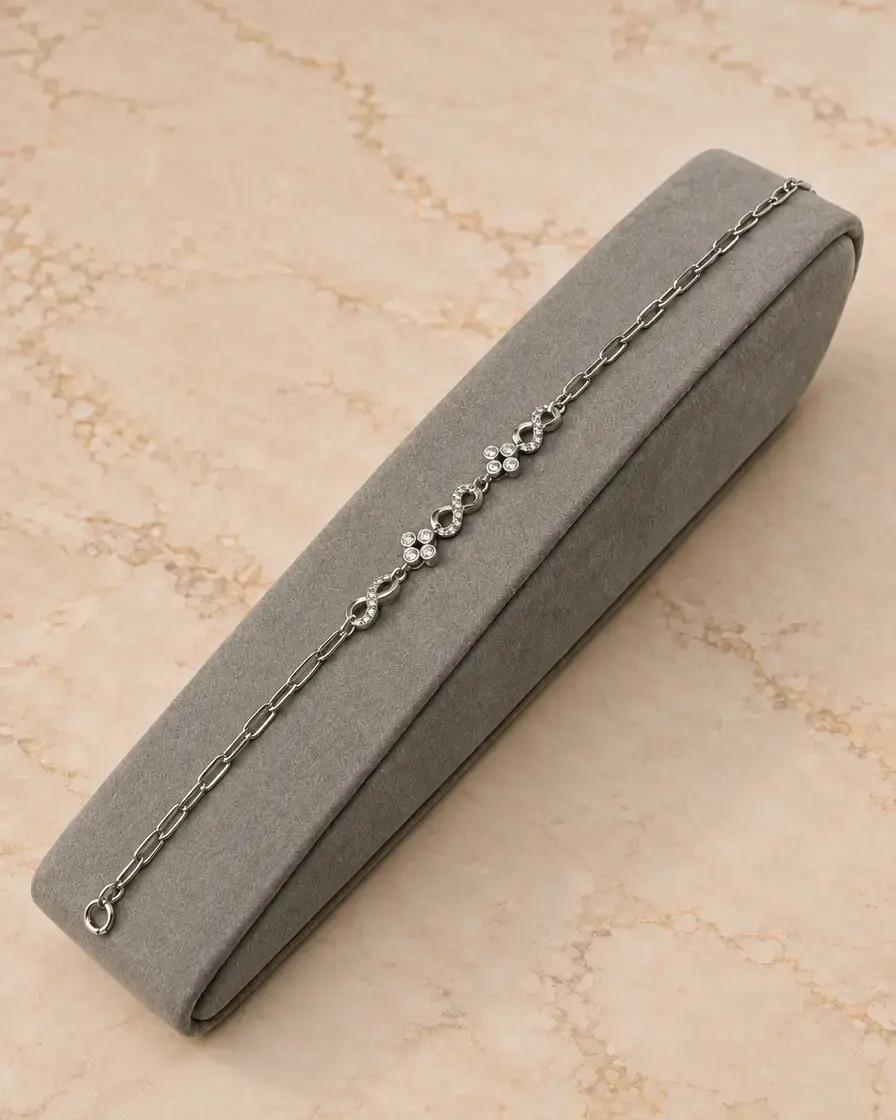 Silver bracelet